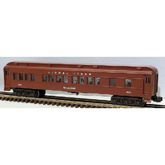 LIONEL 19075 LEGENDS OF LIONEL MAZZONE MADISON COACH CAR