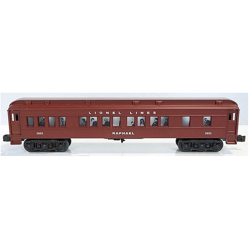 LIONEL 19077 LEGENDS OF LIONEL RAPHAEL MADISON COACH CAR