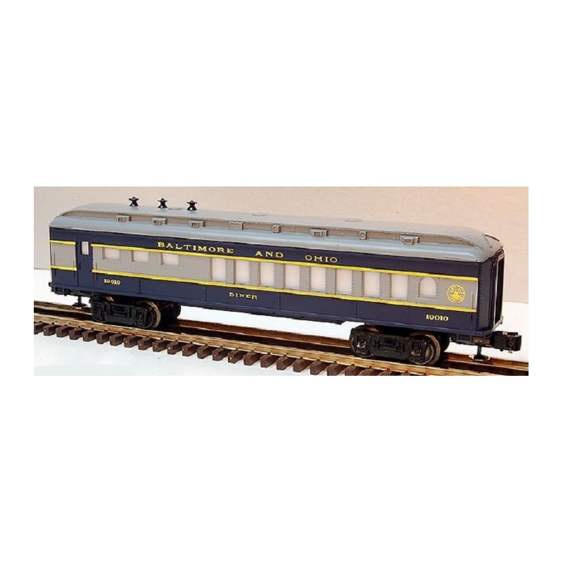 LIONEL 19010 BALTIMORE AND OHIO DINER PASSENGER CAR