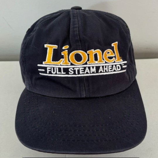 LIONEL FULL STEAM AHEAD ADULT ADJUSTABLE HAT