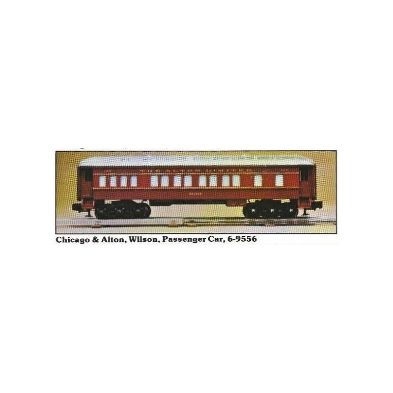 LIONEL 6-9556 CHICAGO AND ALTON LIMITED PASSENGER CAR