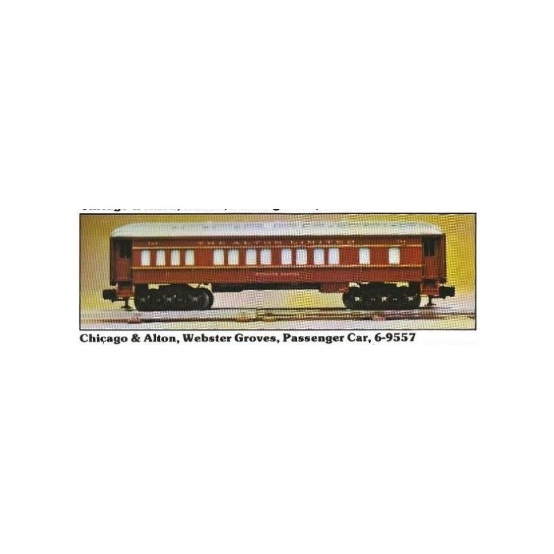 LIONEL 6-9557 CHICAGO AND ALTON LIMITED PASSENGER CAR