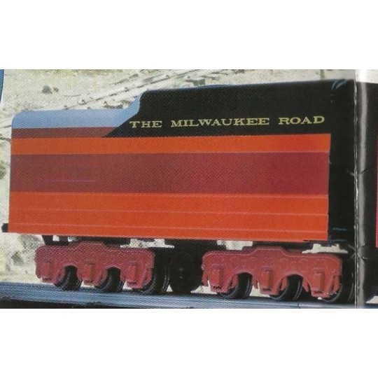 LIONEL 13004 TINPLATE HIAWATHA STEAM LOCOMOTIVE AND TENDER WITH 13006 HIAWATHA PASSENGER CARS