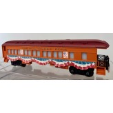 LIONEL 9500 THRU 9506 WITH 9522 AND 9527 MILWAUKEE ROAD SET OF 9 PASSENGER CARS