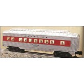 LIONEL 16055 16056 16057 16060 16092 SANTA FE PASSENGER CAR SET