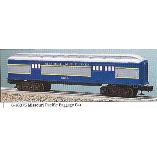 LIONEL 16075 THRU 16079 MISSOURI PACIFIC PASSENGER CAR SET