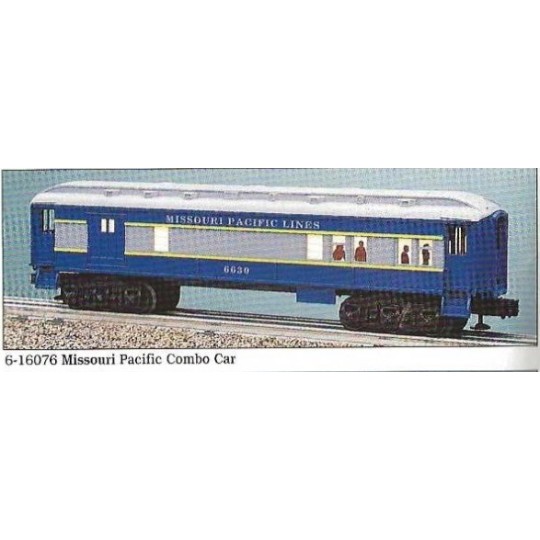 LIONEL 16075 THRU 16079 MISSOURI PACIFIC PASSENGER CAR SET