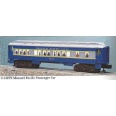 LIONEL 16075 THRU 16079 MISSOURI PACIFIC PASSENGER CAR SET