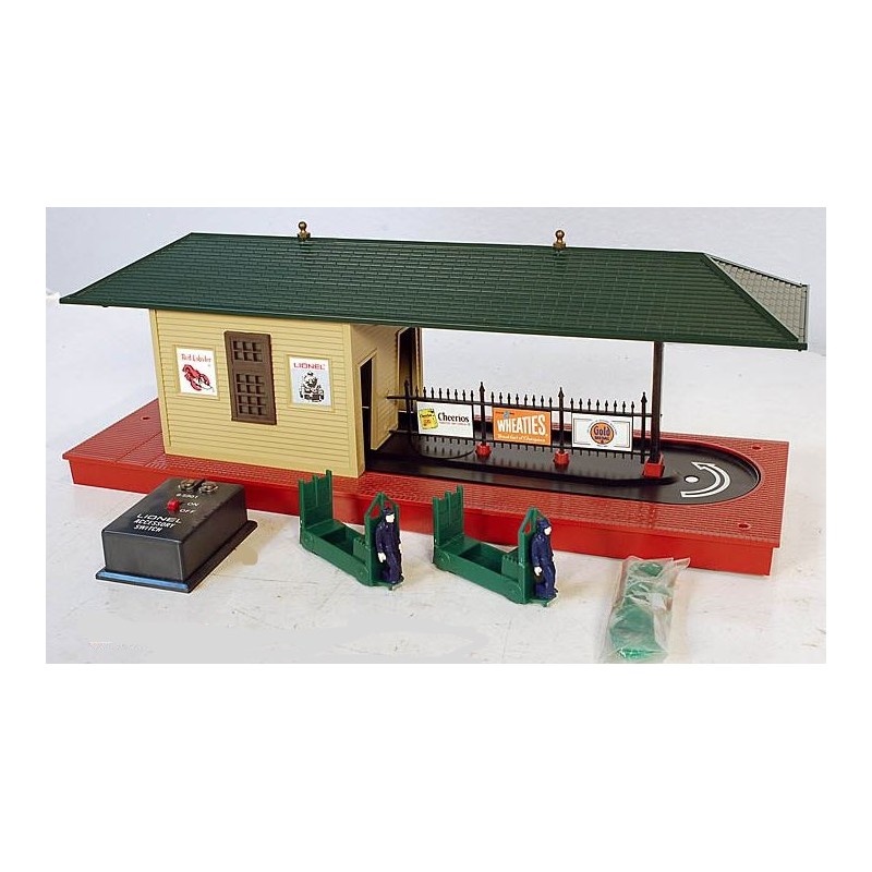 LIONEL 2323 OPERATING FREIGHT STATION ACCESSORY LIONEL 2323 OPERATING FREIGHT STATION ACCESSORY