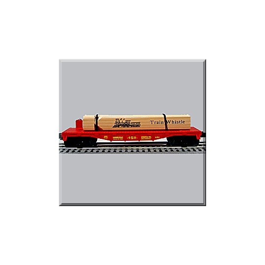 LIONEL 36087 TRAIN WHISTLE WITH FLATCAR