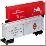 LIONEL 19555 AND 19556 SWIFT REEFERS 2-PACK