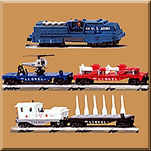 lionel military train set