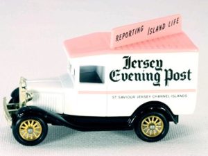Lledo Days Gone DG136 Model A" Van Jersey Evening Post"
