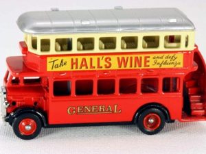 Lledo Days Gone DG150 Double Deck Bus Hall's Wine