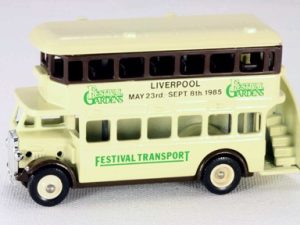 Lledo Days Gone DG154 Double Deck Bus Festival Transport