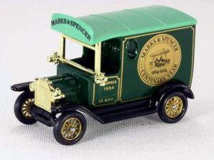 Lledo Days Gone DG625 Model T" Van Marks & Spenser"