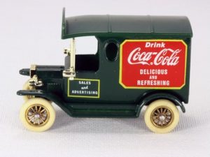 Lledo Days Gone LC13 Model T" Van Coca Cola Sales & Advertising "