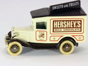 Lledo Days Gone LH130 Model A" Delivery Van Hershey's Sweets and Treats"