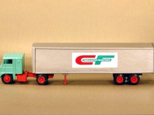 WINROSS CONSOLIDATED FREIGHTWAYS TRACTOR AND TRAILER TRUCK