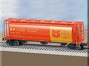 LIONEL 27113 GOVERNMENT OF CANADA 3 BAY CYLINDRICAL HOPPER
