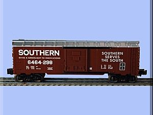 LIONEL 29214 SOUTHERN RAILWAY BOXCAR