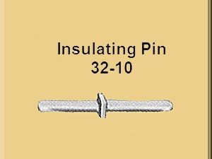 Lionel Part 32-10 Power Insulating Pin