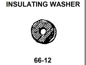 Lionel Part 66-12 fiber washer