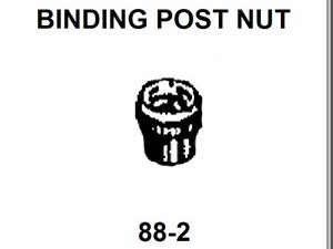 Lionel Part 88-2 no. 4 accessory nut