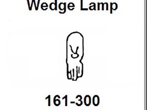 Lionel Part 161-300 14 volt clear lamp