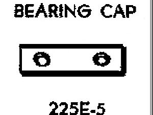 Lionel Part 225E-5 bearing cap for 675 rear truck