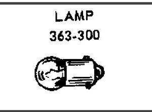 Lionel Part 363-300 14 volt bulb bayonette base