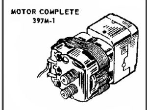 Lionel Parts 397M-1 motor