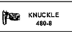 Lionel Part 480-8 knuckle