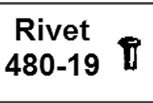 Lionel Part 480-19 rivet