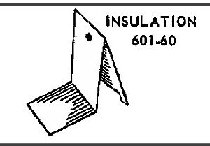 LIONEL PART 601-60 insulation