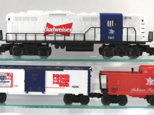 LIONEL 11810 ANHEUSER-BUSCH BUDWEISER BEER PROMOTIONAL TRAIN SET