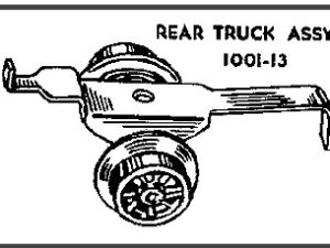 LIONEL PART 1001-13 rear truck