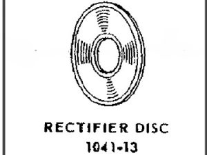 LIONEL PART 1041-13 rectifier disk