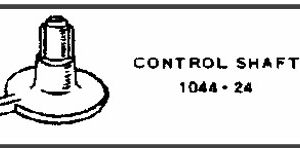 LIONEL PART 1044-24 control shaft