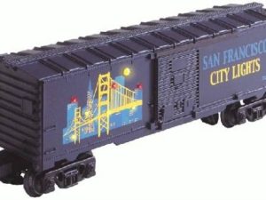 LIONEL 26727 SAN FRANCISCO CITY LIGHTS BOXCAR