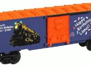 LIONEL 26736 LIONEL'S LIGHTED BIRTHDAY BOXCAR