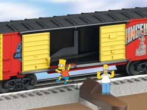 LIONEL 26801 JUMPING BART SIMPSON BOXCAR