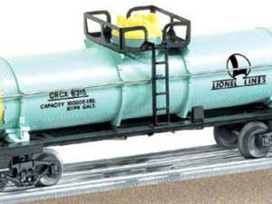 LIONEL 26164 GIRLS LIONEL LINES SINGLE DOME TANK CAR