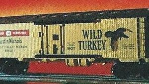 LIONEL 9837 WILD TURKEY BILLBOARD REEFER