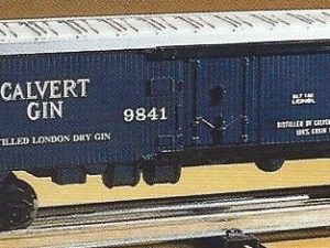 LIONEL 9841 CALVERT GIN BILLBOARD REEFER