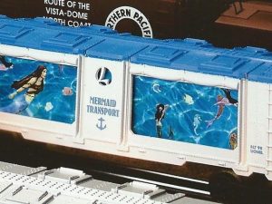 LIONEL 19856 MERMAID TRANSPORT AQUARIUM CAR