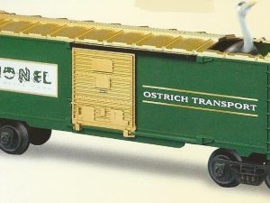 LIONEL 19864 ANIMATED OSTRICH BOXCAR