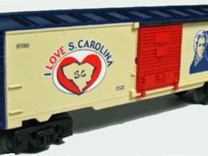 LIONEL 19987 I LOVE SOUTH CAROLINA BOXCAR