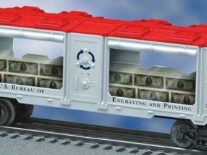 LIONEL 19697 US BUREAU OF ENGRAVING AND PRINTING MINT CAR