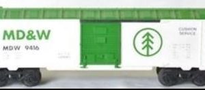 LIONEL 9416 MINNESOTA DAKOTA AND WESTERN BOXCAR